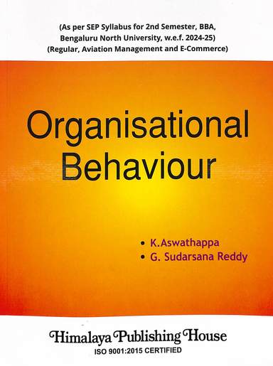 Organisational Behaviour For 2nd Sem Bba Sep Syllabus Regular Aviation Management& E-Commerce: Bnu