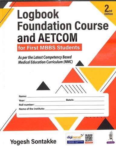 Logbook Foundation Course & Aetcom For First Mbbs Students