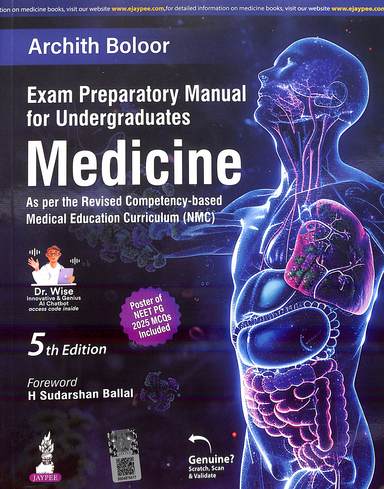Exam Preparatory Manual For Undergraduates Medicine