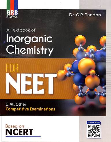 Textbook Of Inorganic Chemistry For Neet & All Other Competitive Examinations