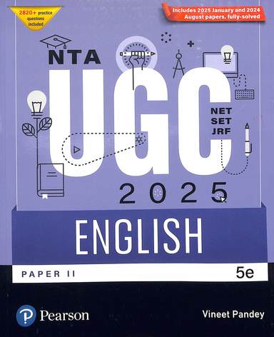 Buy Nta Ugc Net Set Jrf Paper 2 English : 2025 book : Vineet Pandey ...