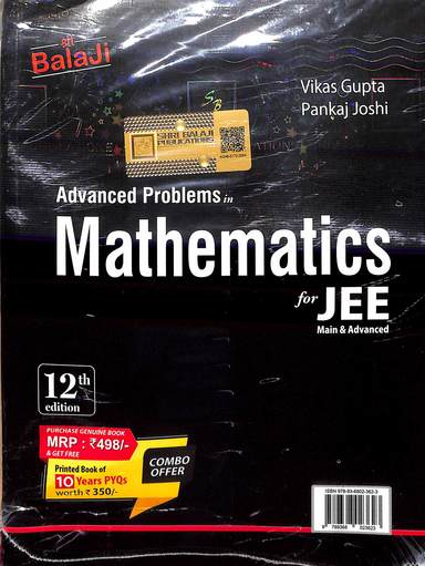 Advanced Problems In Mathematics For Jee Main & Advanced With Free Mathematics Chapterwise Pyqs