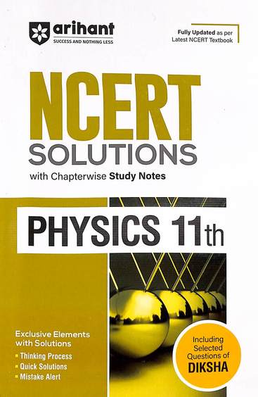 Physics 11th  Ncert Solutions With Chapterwise Study Notes : Code F046