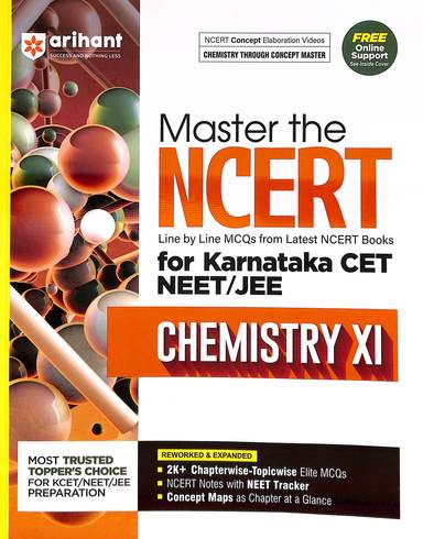 Master The Ncert For Karnataka Cet Neet / Jee Chemistry Class 11 : Code C1059