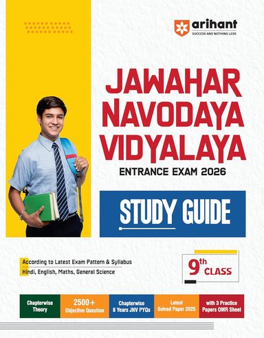 Jawahar Navodaya Vidyalaya Entrance Exam 2026 Class 9  Study Guide : Code G073