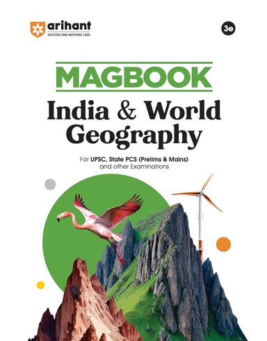 Magbook India & World Geography For Upsc State Pcs Prelims & Mains & Other : Code J387