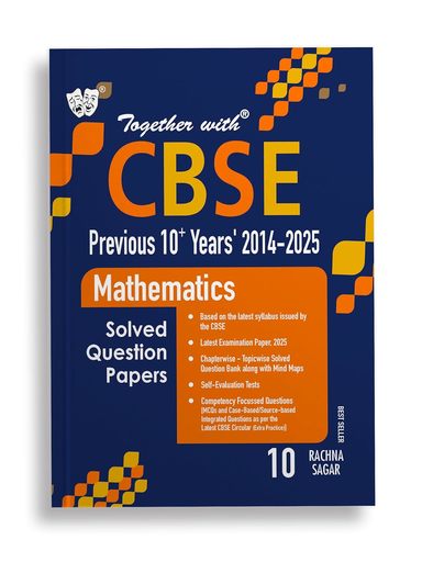 Buy Together With Cbse Mathematics Class 10 Previous 10 Years 2016-2025 ...
