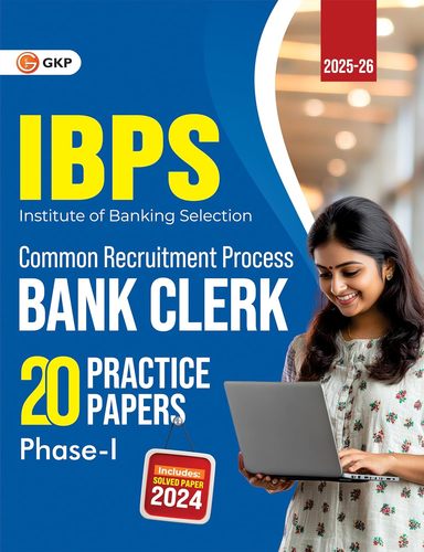 Ibps Common Recruitment Process Bank Clerk 20 Practice Papers Phase 1