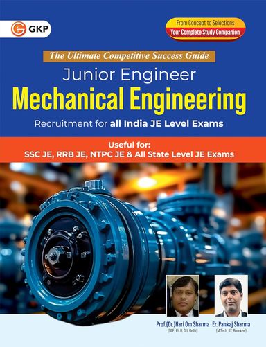 Junior Engineer Mechanical Engineering Recruitment For All India Je Level Exams