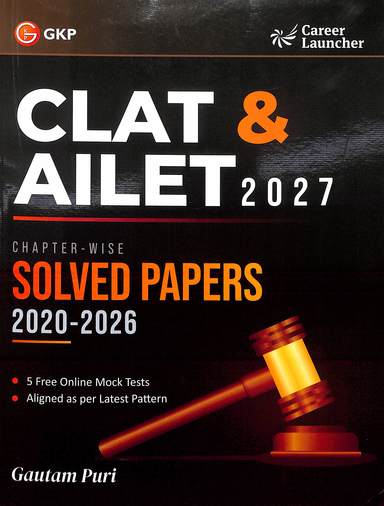 Clat & Ailet 2027 Chapter Wise Solved Papers 2020-2026