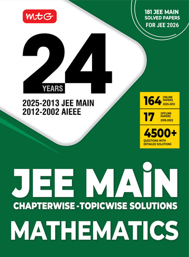 Buy Mathematics 24 Years 2025-2013 Jee Main 2012-2002 Aieee Jee Main ...