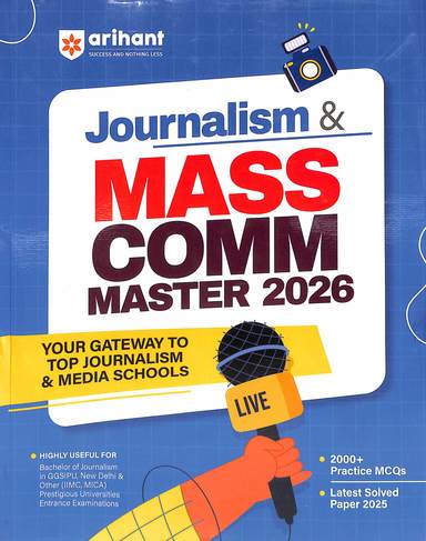 Journalism & Mass Comm Master 2026 : Code D007