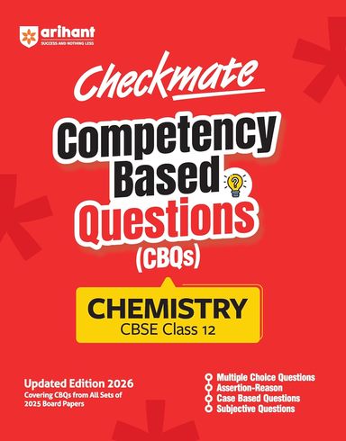 Chemistry Cbse Class 12 Checkmate Competency Based Questions : Code F1195