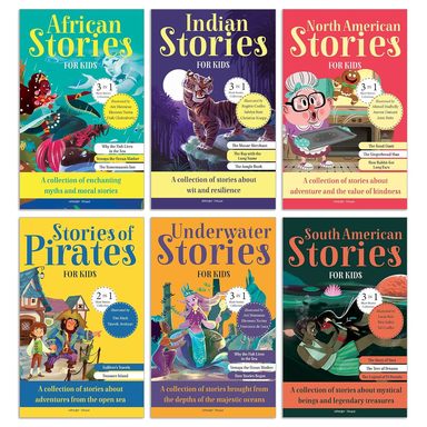 Collection Of Stories About Legends & Travels Set Of 6 Books Age 6+