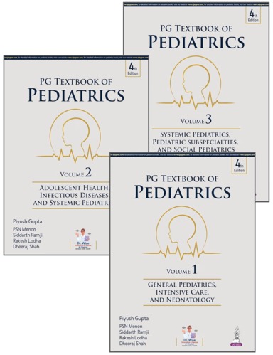 Pg Textbook Of Pediatrics Set Of 3 Vols