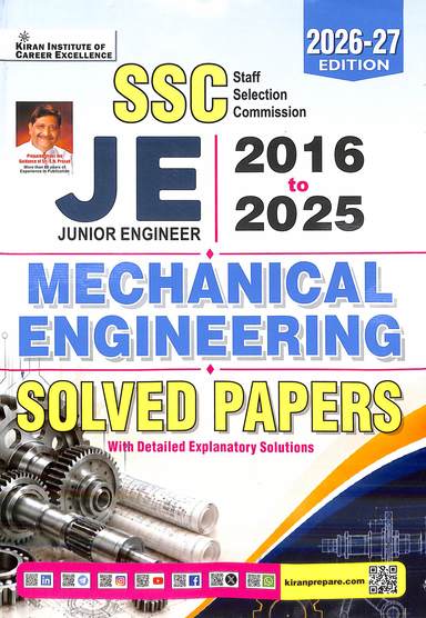 Ssc Je Mechanical Engineering Solved Papers