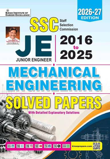 Ssc Je Mechanical Engineering Solved Papers