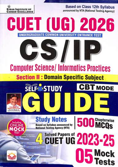 Cuet Ug 2026 Cs Ip Computer Science Information Practices Section 2 Domain Specific Subject Self