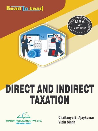 Direct & Indirect Taxation For Mba 4 Sem : Bnu