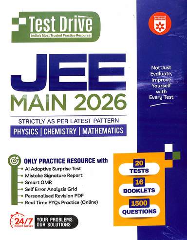 Test Drive Jee Main 2026 Physics Chemistry Mathematics Code : C196