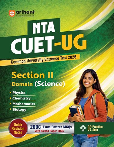 Nta Cuet Ug Section 2 Domain Science Physics Chemistry Mathematics Biology : D982
