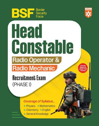 Bsf Head Constable Radio Operator & Radio Mechanic Phase 1 Code : G718