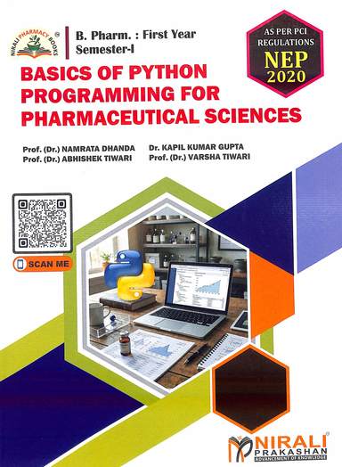 Basics Of Python Programming For Pharmaceutical Sciences B Pharm 1st Sem