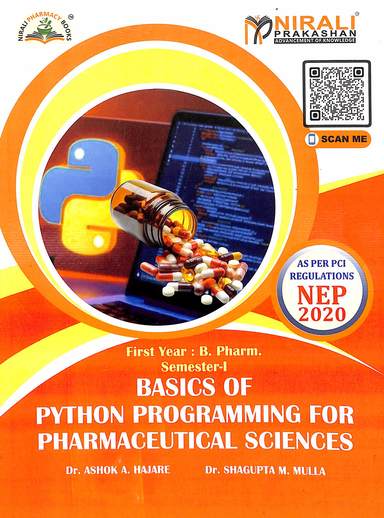 Basics Of Python Programming For Pharmaceutical Sciences B Pharm 1st Sem