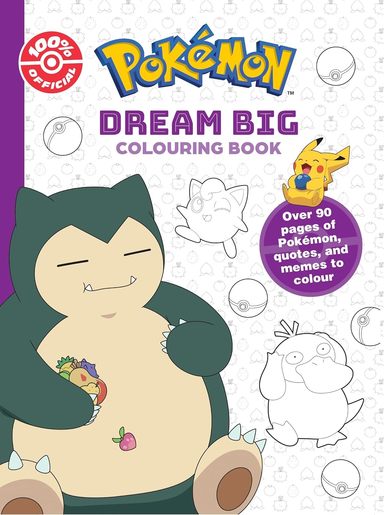 Pokemon : Official Coloring Book Dream Big