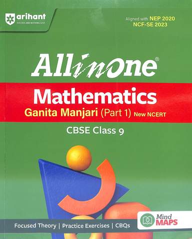 All In One Mathematics Ganita Manjari Part 1 Cbse Class 9 : Nep 2020 Ncf Se2023