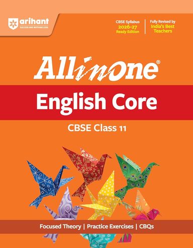 All In One English Core  Class 11 For Cbse 2026-27  : Code F962