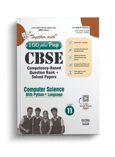 Together With Computer Science With Python  Language Class 11 Cbse Competency Based Question Bank