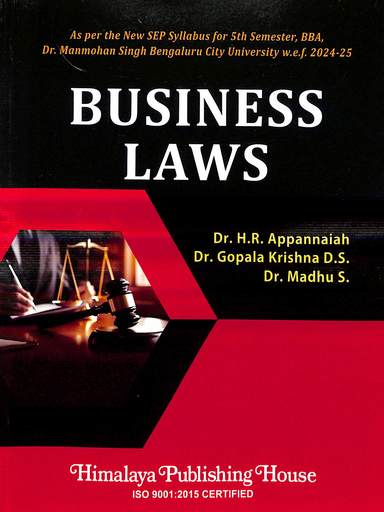 Business Laws  For 5th Sem:Bba Sep Bcu