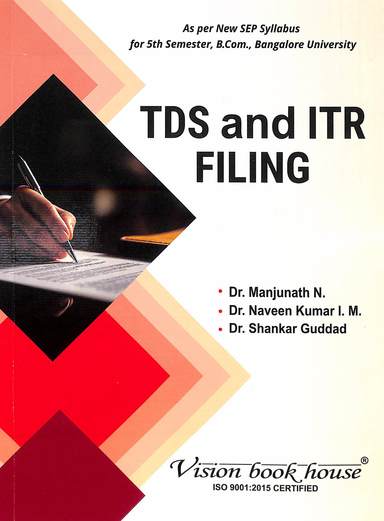 Tds & Itr Filing For 5th Sem: B.Com Sep Bu