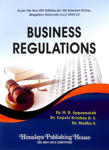 Business Regulations For B.Com 5th Sem:Sep B U
