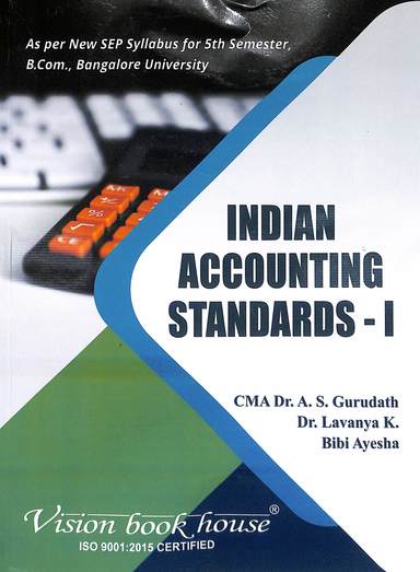 Indian Accounting Standards-1 For 5th Sem:B.Com Sep Bu