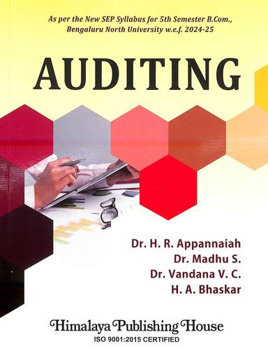 Auditing  For B.Com 5th Sem;Sep Bnu