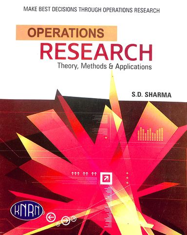 Buy Operations Research Theory Methods & Applications Book : Sd Sharma ...