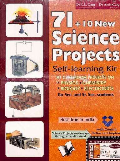 71 + 10 New Science Projects Self Learning Kit