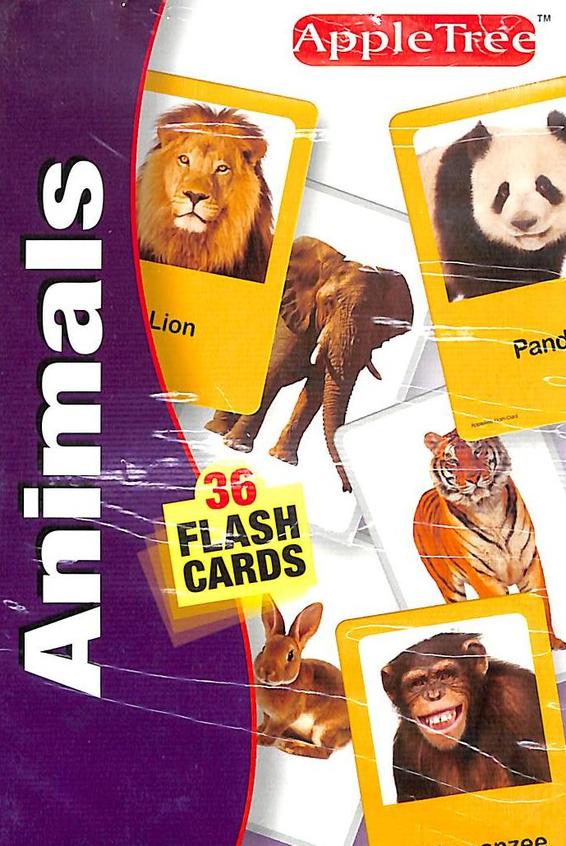 36 Flash Cards : Animals