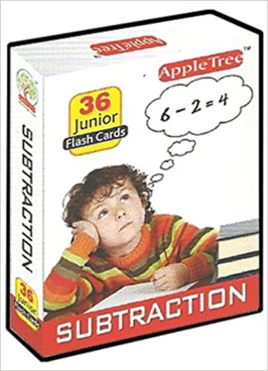 Subtraction : 36 Junior Flash Cards