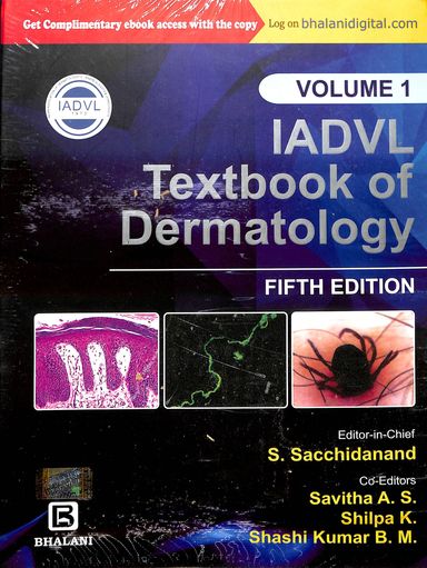 Iadvl Textbook Of Dermatology Set Of 3 Vol