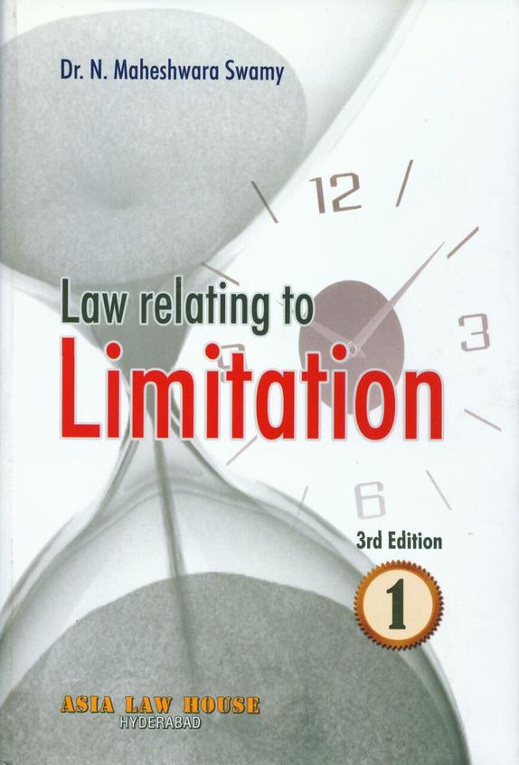 Law Relating To Limitation - Set Of 2 Vols
