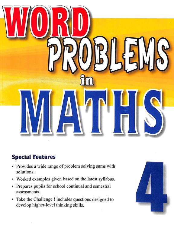 Word Problems In Maths 4