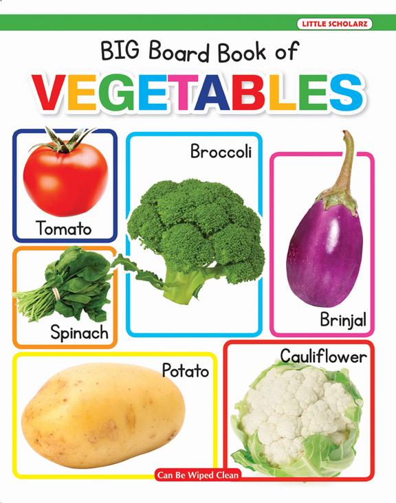 Big Board Book Of Vegetables