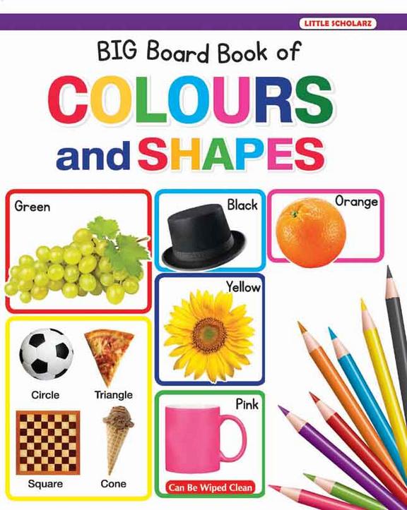Big Board Book Of Colour & Shapes