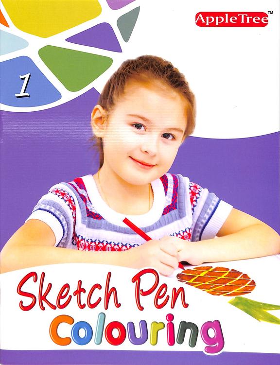 Sketch Pen Colouring : 1