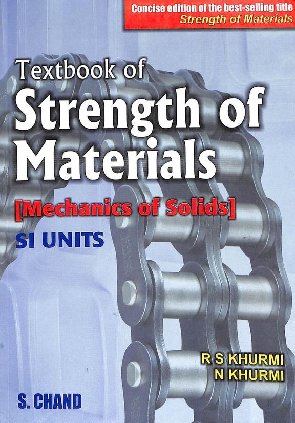 Buy textbook of strenght of materials mechancis of solilds si units