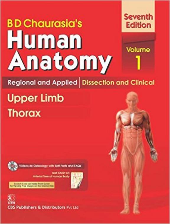 Human Anatomy Upper Limb Thorax Vol 1