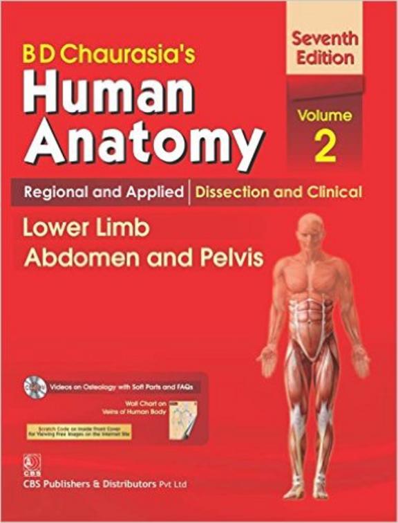Human Anatomy : Lower Limb Abdomen  & Pelvis Volume 2